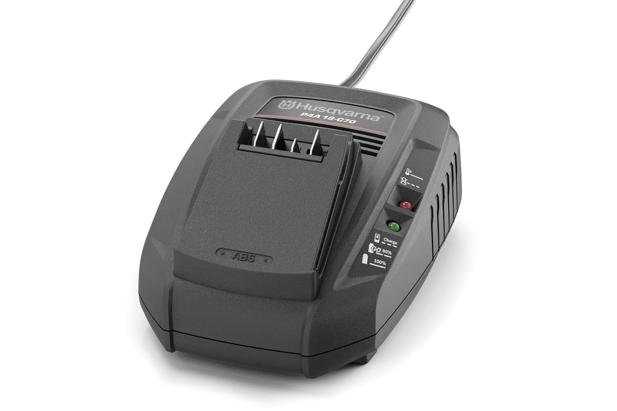 Caricabatterie Husqvarna Aspire P4A 18-C70 18V 70 W rapido
