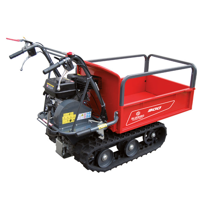 Motocarriola cingolata Blue Bird Carrier 300 portata 300 kg