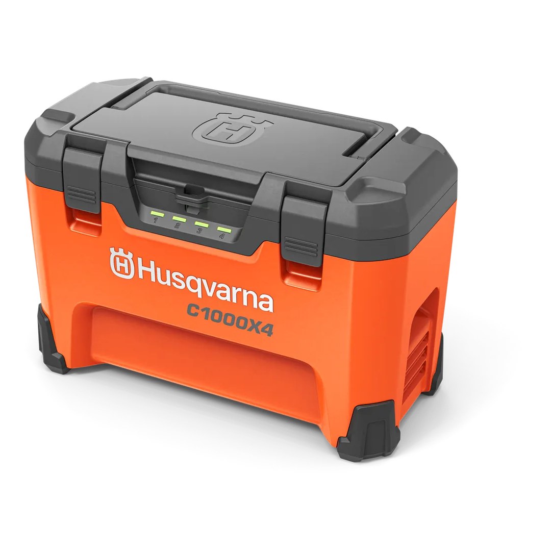 Caricabatterie Husqvarna 40-C1000X4 multi-rack 4 batterie BLi-X 36V