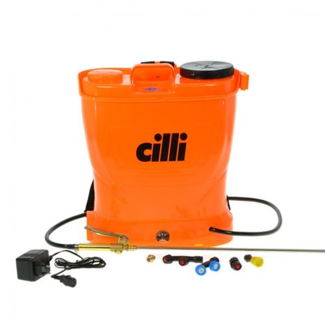 Pompa a spalla a batteria Cilli Irro 16 da 16 litri 12V