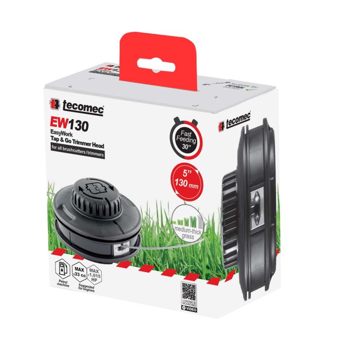 Testina a filo per decespugliatore Tecomec EW130 da 130 mm
