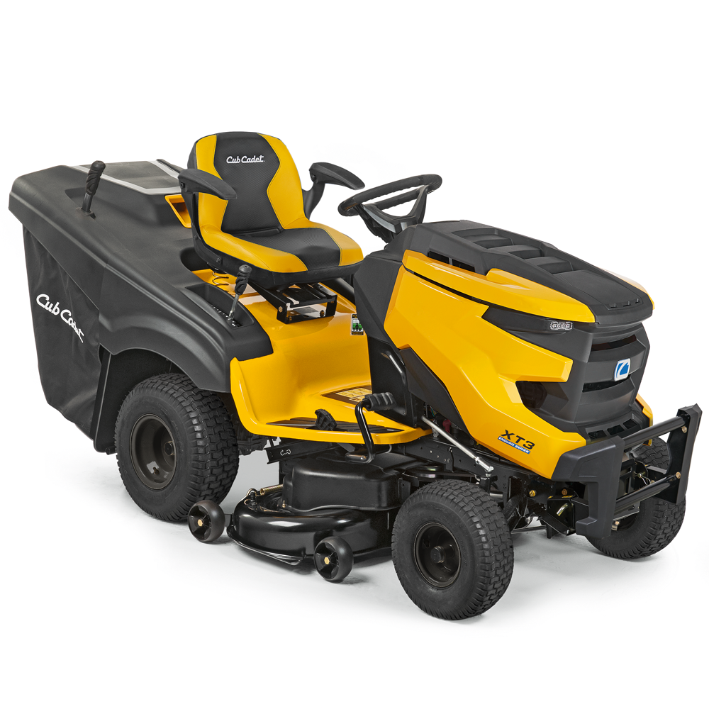 Trattorino rasaerba a scoppio Cub Cadet XT3 QR106 106 cm raccolta