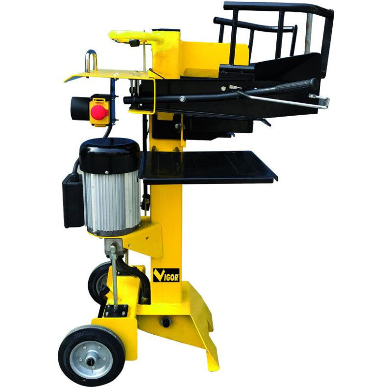 Spaccalegna elettrico verticale Vigor VSV-6T 550 da 6 ton