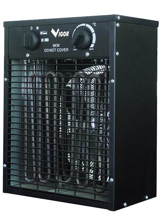 Generatore di aria calda elettrico Vigor WIND-9 trifase 9000 W