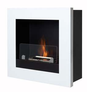 Caminetto a bioetanolo Ruby Asolo 1,5 kW da parete 450 mm