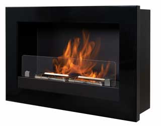 Caminetto a bioetanolo Ruby Treviso da parete 650 mm