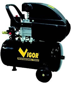 Compressore elettrico Vigor VCA-24L 1,5 kW serbatoio 24 l