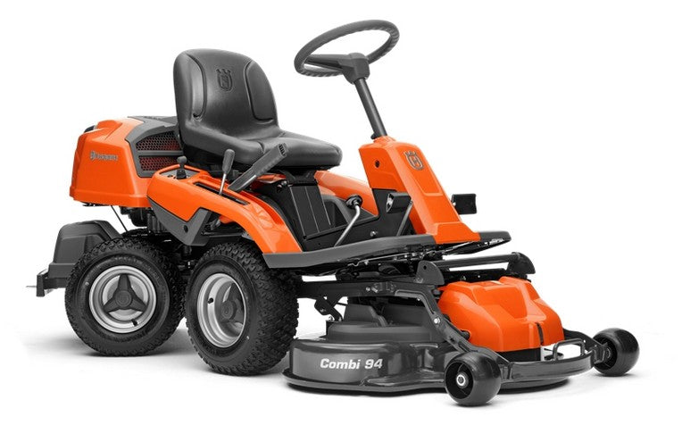 Trattorino Rider a scoppio Husqvarna R 216T AWD taglio 94-103 cm