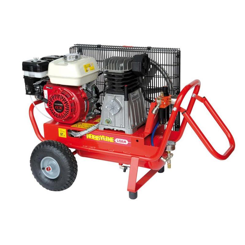 Motocompressore a benzina Lisam LM 300/10 5,5 HP 300 lt/min