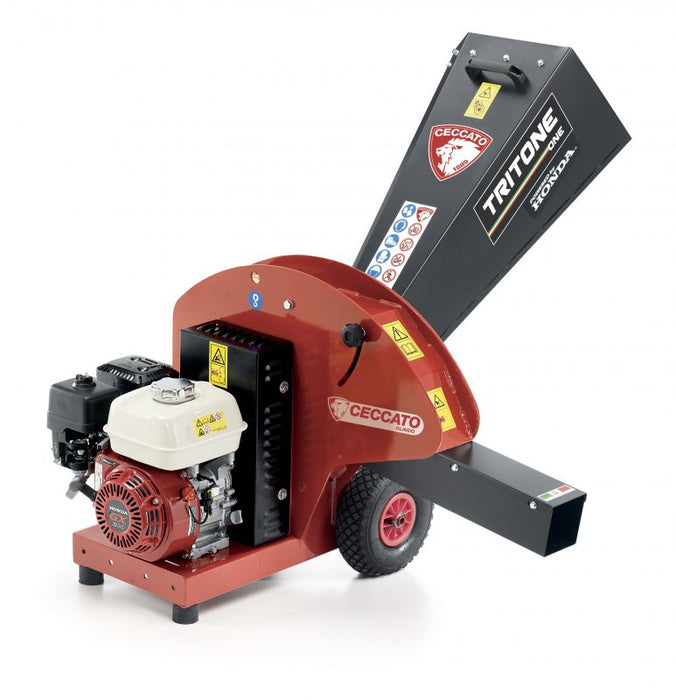 Biotrituratore - Cippatore Ceccato TRITONE ONE motore Honda - mm.60