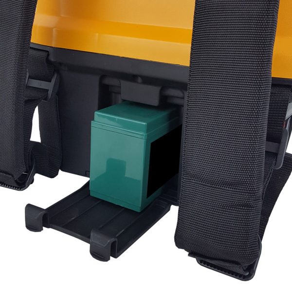 Pompa a Spalla Volpi V.Black Elektron da lt.12 con batteria al litio