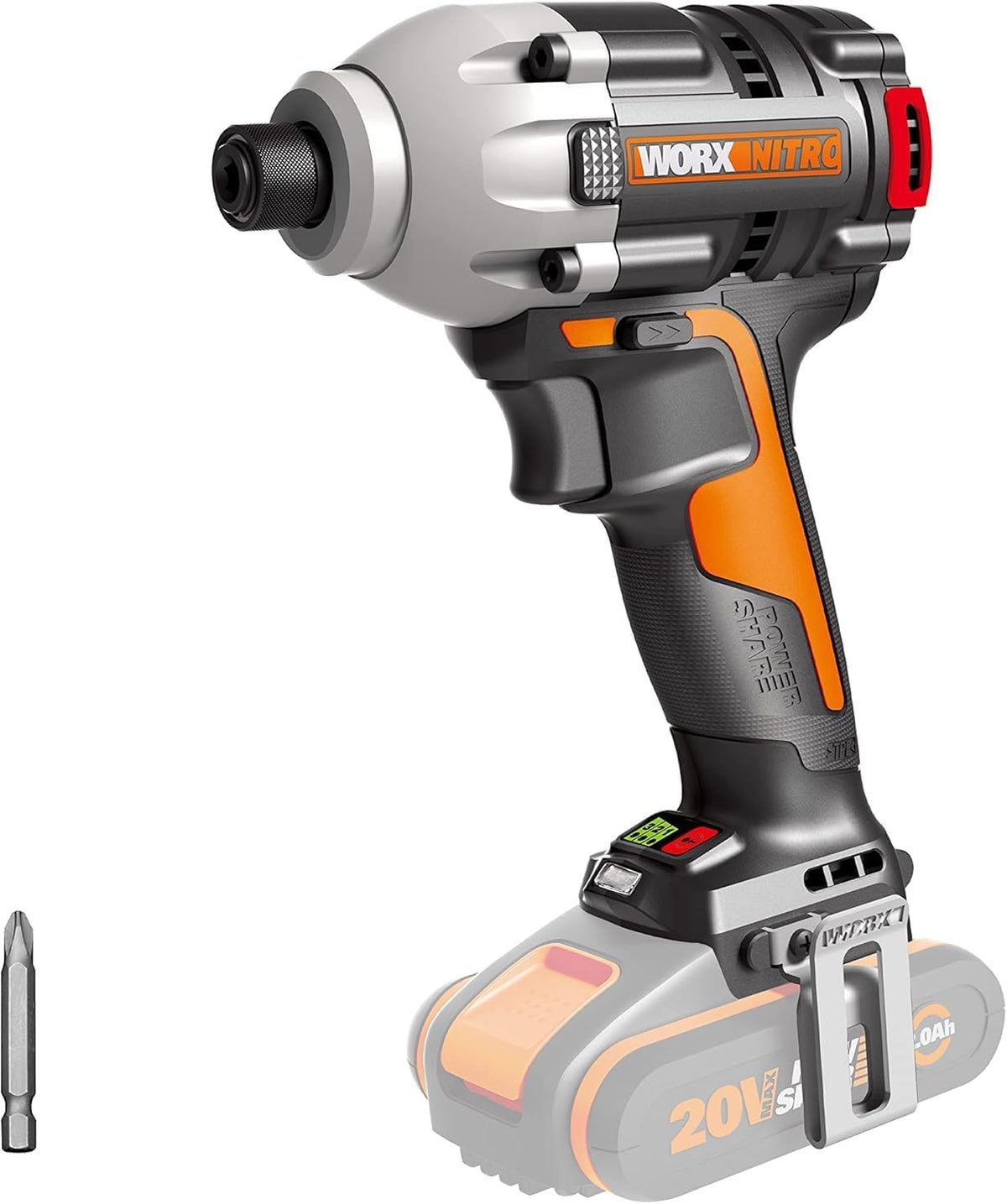 Avvitatore a impulsi a batteria Worx WX261.9 20V 260 Nm