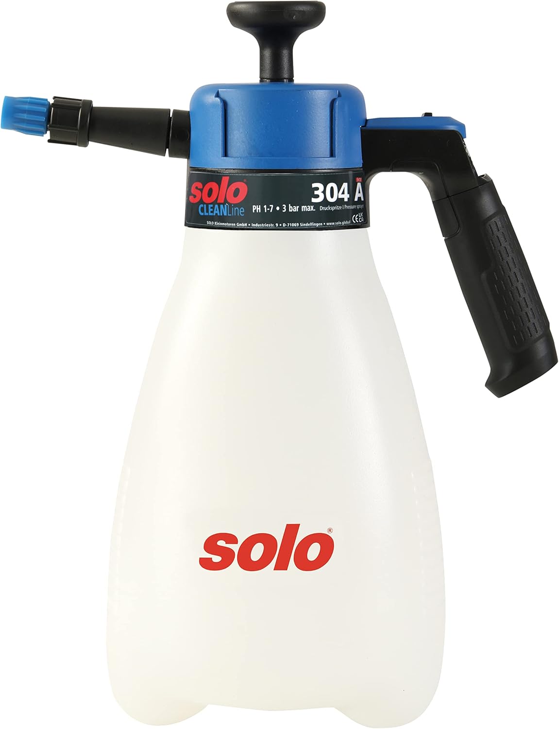 Spruzzatore manuale Solo 304 A 2 l pressione 3 bar pH 1-7