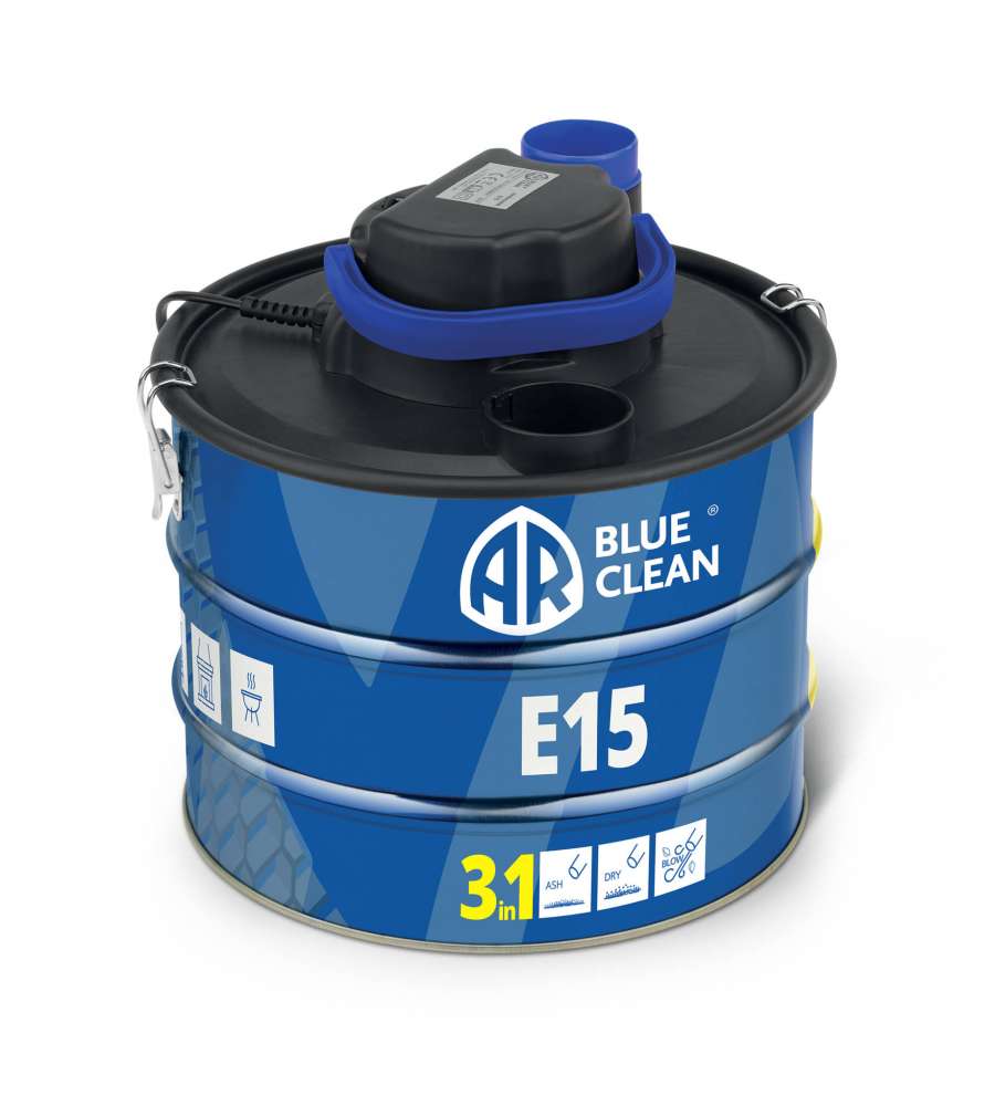 Aspiracenere Vigor Cener-El inox 15 l 800 W ceneri fredde
