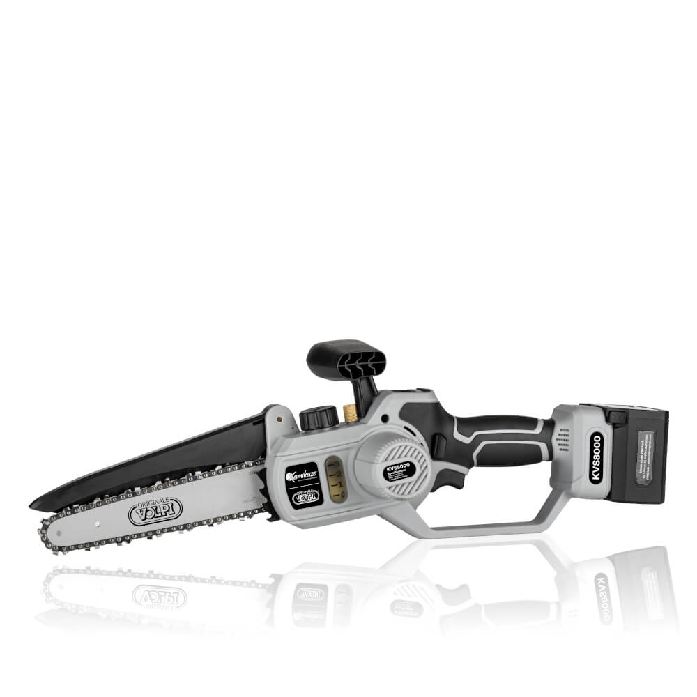 Potatore a catena a batteria Volpi KVS8000 barra 19 cm 21,6 V