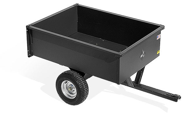 Carrello MGF trainato portata 544 kg. - Rimorchio in metallo per trattorino