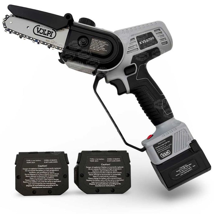 Potatore Volpi KVS5700 a batteria