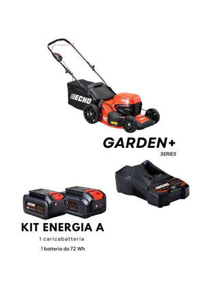 RASAERBA DLM-310/46P + KIT ENERGIA A (CARICA BATTERIA E 1 BATTERIA 72 Wh)