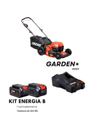 RASAERBA DLM-310/46P + KIT ENERGIA B (CARICA BATTERIA E 1 BATTERIA 144 Wh)