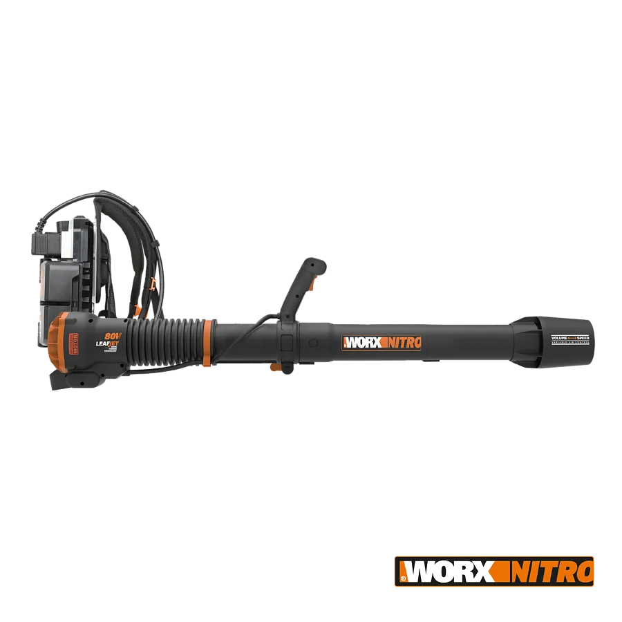 Soffiatore a zaino a batteria Worx WG572E 80 V 240 km/h