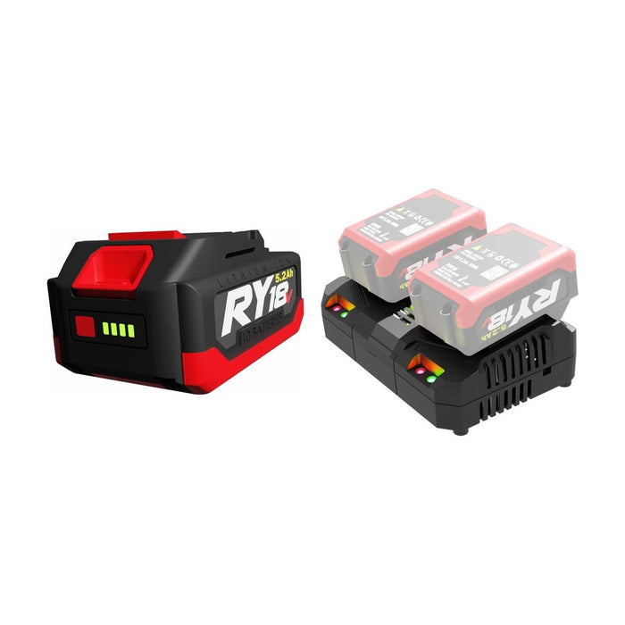 Abbacchiatore a batteria Castellari Vertigo 18 12V asta 2,4-3 m