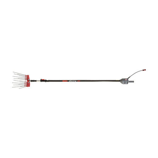 Abbacchiatore elettrico Lisam Swing 12 V asta telescopica in carbonio