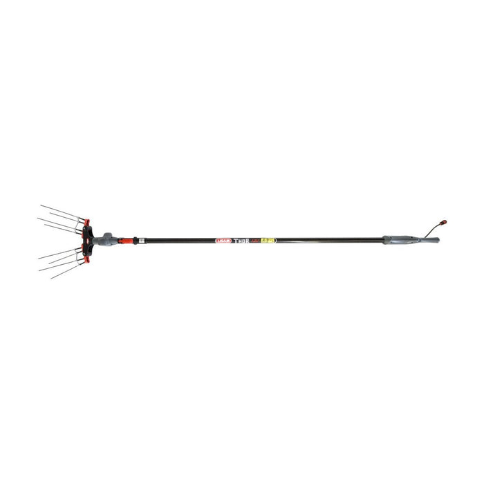 Abbacchiatore elettrico Lisam Thor 12 V asta 2,50-3,50 m carbonio