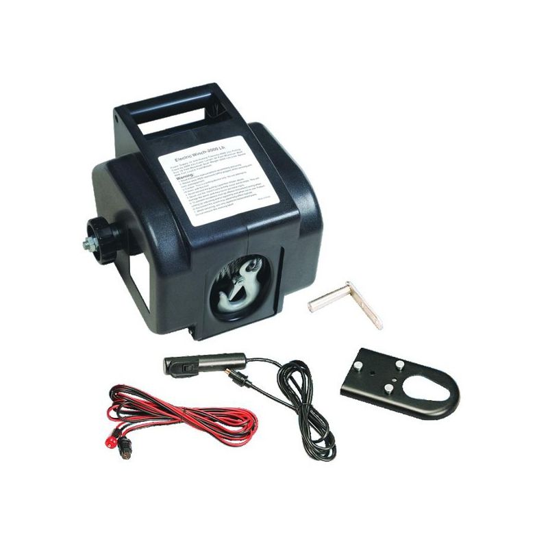 Argano elettrico Vigor VAE-12 12V 300 W trazione 900 kg