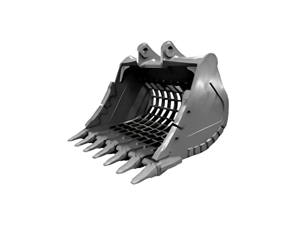 Benna 20 cm per mini escavatore Wortex Raptor 1000 1200 1600