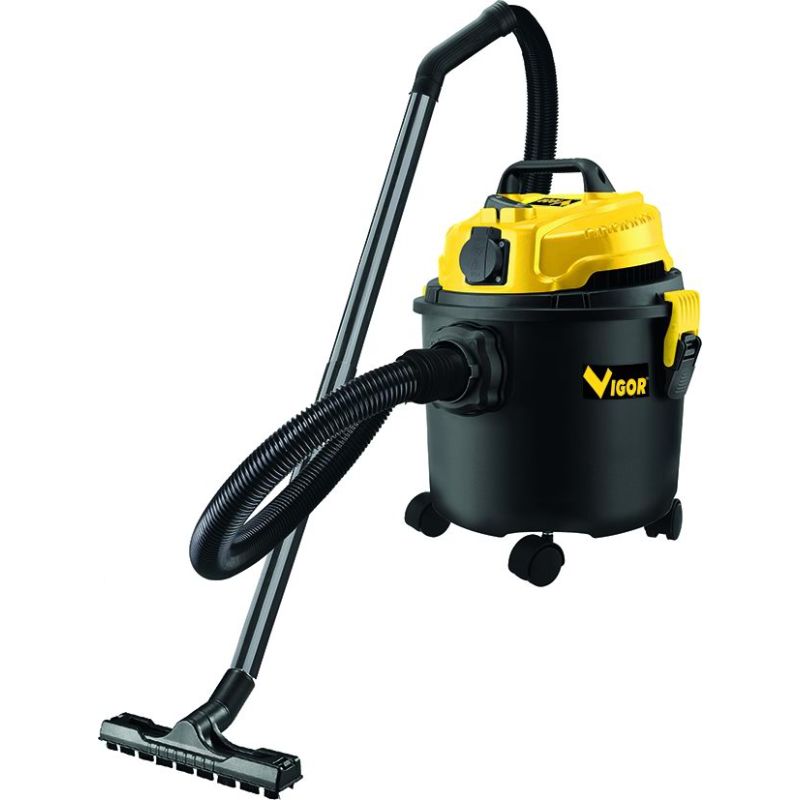 Bidone aspiratutto Vigor VBA-15L 1200 W con presa Schuko