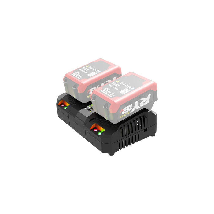 Caricabatterie rapido Castellari Ryno RY04B per batterie 18V