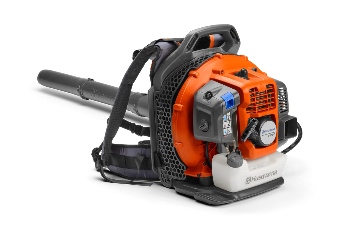 Soffiatore a scoppio Husqvarna 345BT a zaino 51,7 cm³