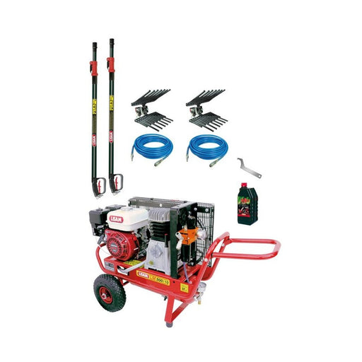 Kit raccolta olive a benzina Lisam LM 032 2 operatori 500 lt/min
