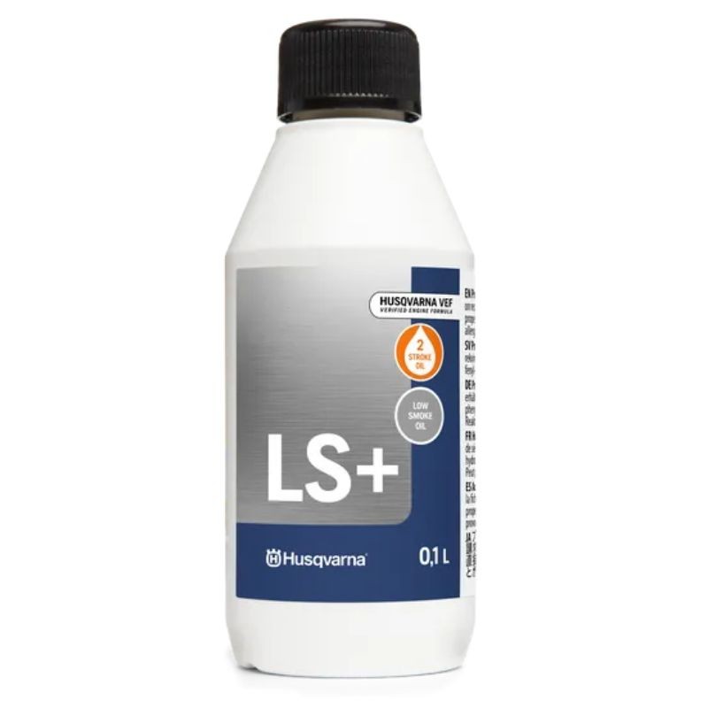 Olio miscela 2T Husqvarna LS+ Low Smoke 100 ml semisintetico