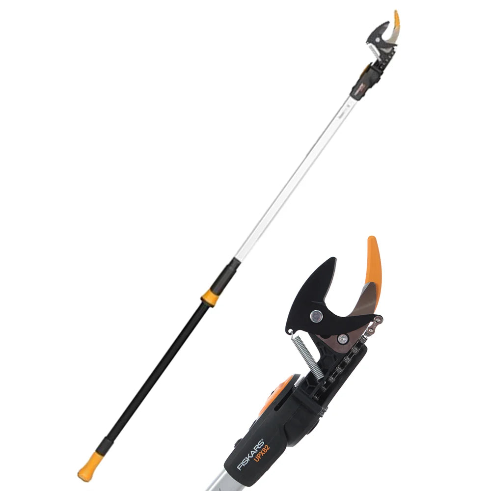 Svettatoio Fiskars UPX82 - Forbicione da potatura professionale - asta fissa 158cm - Ø 32 mm
