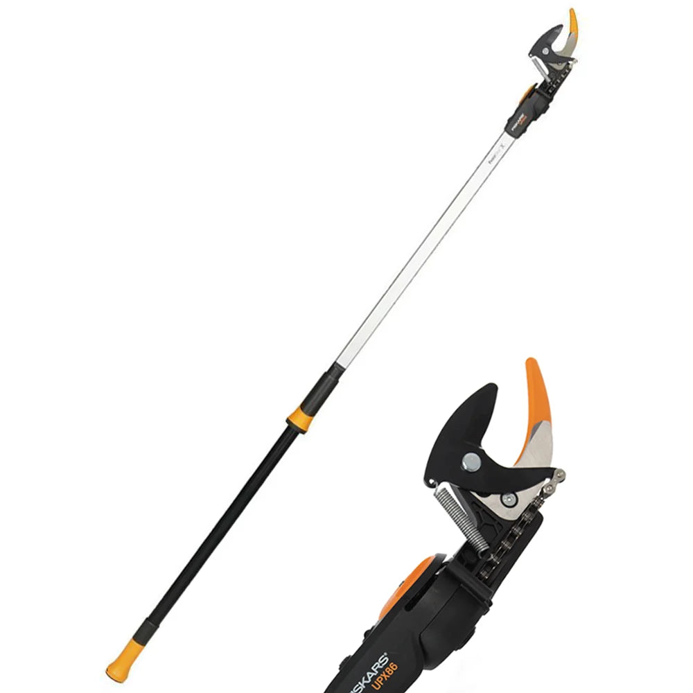 Svettatoio telescopico professionale Fiskars UPX86 - asta 240/400 cm - Ø 32mm
