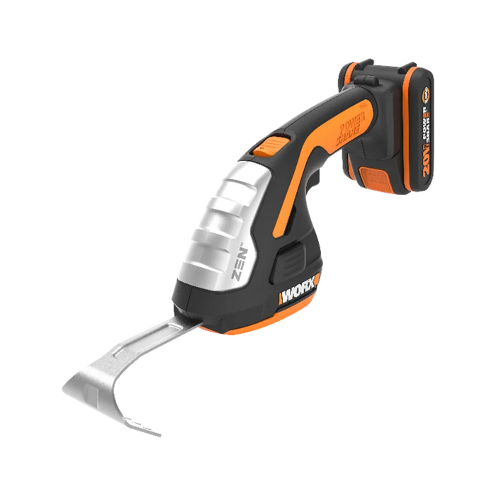 Forbice Cesoie a batteria Worx WG801E completo di batteria e caricabatteria