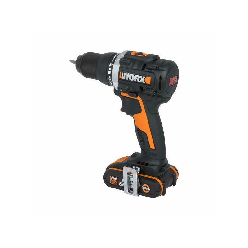 Trapano avvitatore a batteria Worx WX102 20V 60 Nm brushless