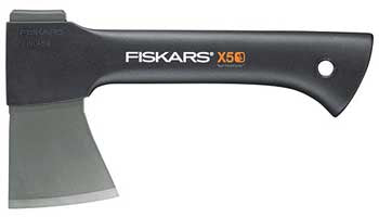 Ascia da campeggio Fiskars X5 228 mm 480 g con fodero