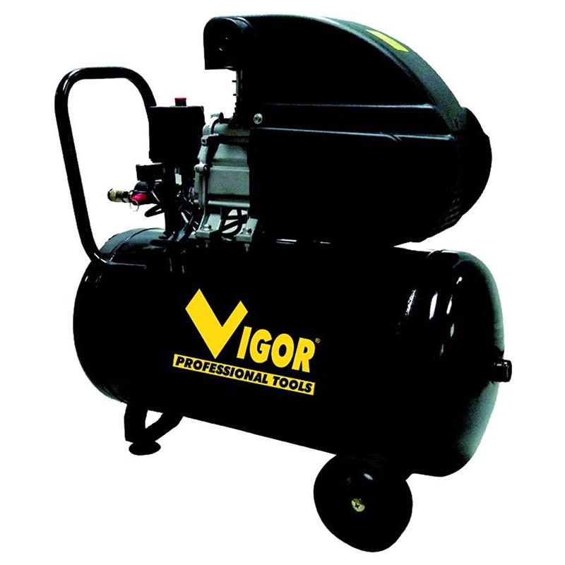 Compressore elettrico Vigor VCA-50L 1,5 kW serbatoio 50 l
